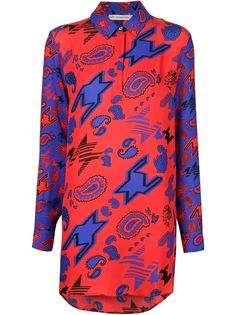 рубашка с цифровым узором "пейсли" Mary Katrantzou