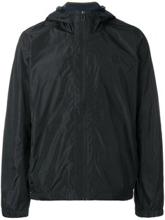 logo patch hooded jacket Paul Smith London