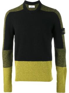 джемпер дизайна колор-блок Stone Island