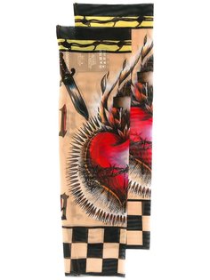 нарукавники с принтом татуировок Dsquared2