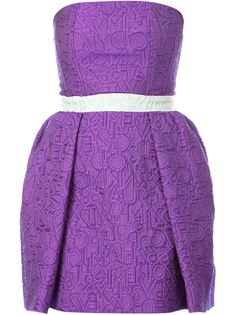платье без лямок JQ Rayner Mary Katrantzou