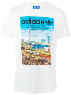футболка с принтом логотипа Adidas Originals