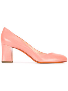 chunky heel pumps  Santoni