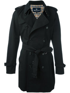 двубортный тренч Aquascutum