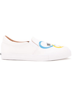 peace and love trainers  Love Moschino