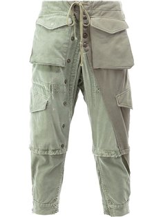 cargo cropped trousers Greg Lauren