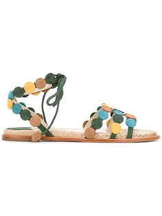 strappy flat sandals Paloma Barceló