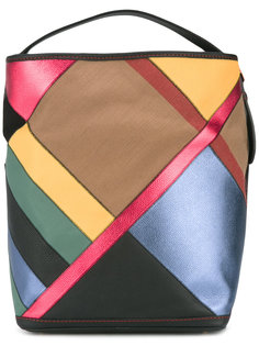 colour block shoulder bag Burberry