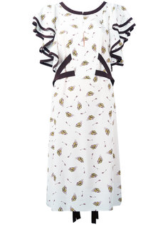 hats print dress Dorothee Schumacher