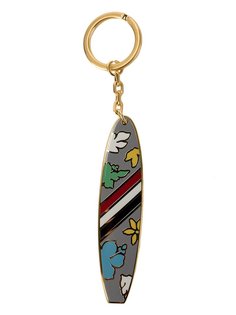 floral surf board keyring Thom Browne