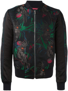 parrot jacquard bomber jacket Paul Smith Jeans