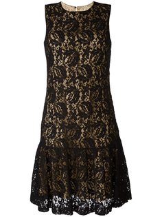 кружевное платье Moschino