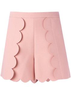 scalloped shorts MSGM