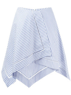 striped asymmetric skirt  J.W.Anderson