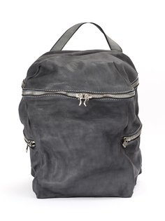 crease effect backpack Guidi