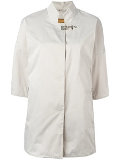 cropped sleeve long jacket Fay