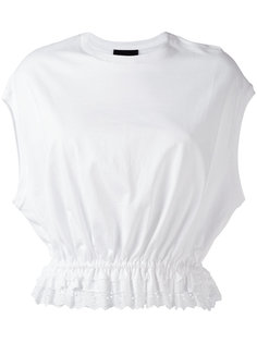 pleated trim top Simone Rocha