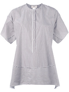 collarless shift striped shirt Ports 1961