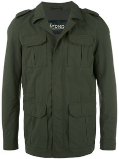 multiple pockets military jacket Herno