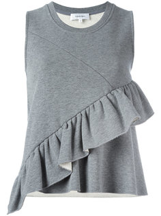 ruffled trim top  Carven