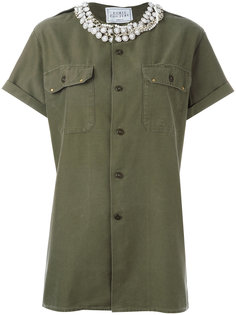 stoned collar shirt  Forte Couture