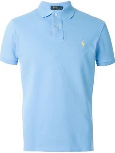 футболка-поло с вышитым логотипом Polo Ralph Lauren