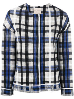 checked jacket Erika Cavallini