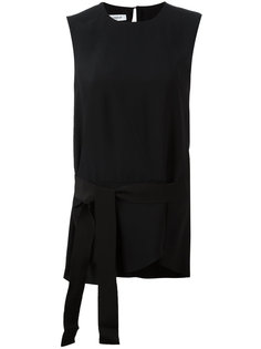 drawstring sleeveless top  Dondup