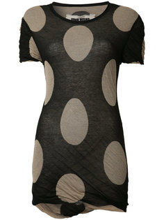 circles print T-shirt Uma Wang