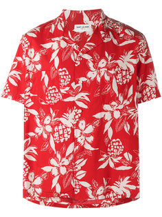 Hibiscus floral print shirt Saint Laurent