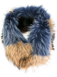 furry scarf  Mr &amp; Mrs Italy