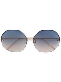 round frame sunglasses  Linda Farrow
