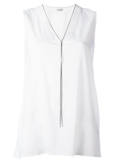 v-neck tank top Brunello Cucinelli