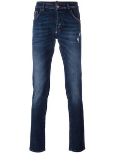 джинсы прямого кроя  Philipp Plein