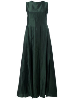 плиссированное длинное платье Max Mara
