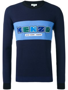 толстовка с вышивкой Kenzo