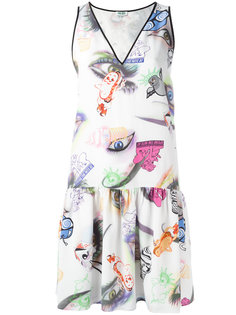 flared shift dress Kenzo