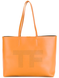 perforated logo tote bag  Tom Ford