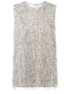 топ с ворсистым эффектом Brunello Cucinelli
