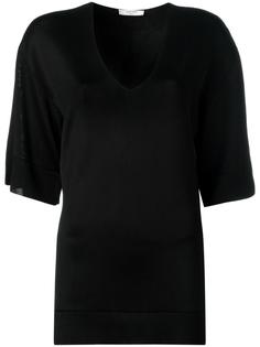 топ с V-образным вырезом Lanvin