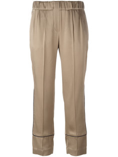 укороченные брюки Brunello Cucinelli