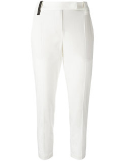 брюки прямого кроя с контрастной окантовкой Brunello Cucinelli