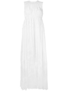 платье с кружевной отделкой Ermanno Scervino
