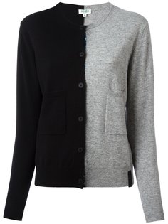 кардиган дизайна колор-блок Kenzo