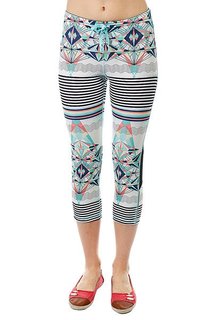 Леггинсы женские Roxy Stay On Capri J Pant Marshmallow Psyche