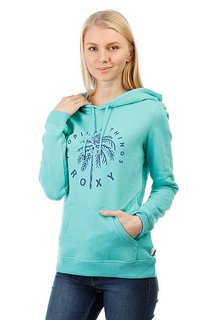 Толстовка кенгуру женская Roxy Cruisernighta Pool Blue