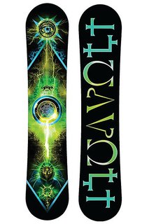 Сноуборд Lamar Volt Posi Cam Sidewall Black/Green