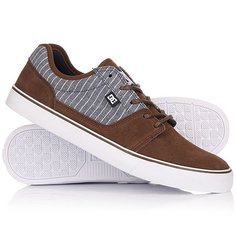 Кеды кроссовки низкие DC Tonik Se Brown/Blue