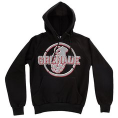 Толстовка кенгуру детская Grenade Metal Mark Black