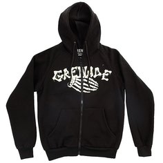 Толстовка классическая детская Grenade Bones Black